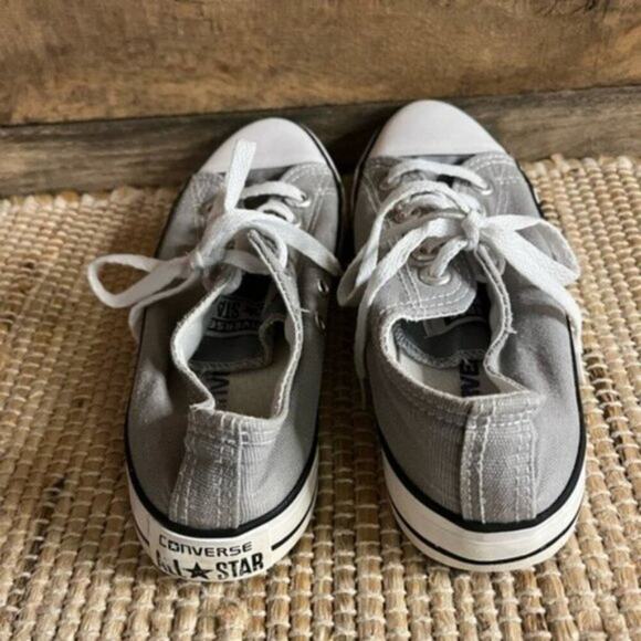 Converse Gray Sneakers Women’s Size 5 - Picture 9 of 16